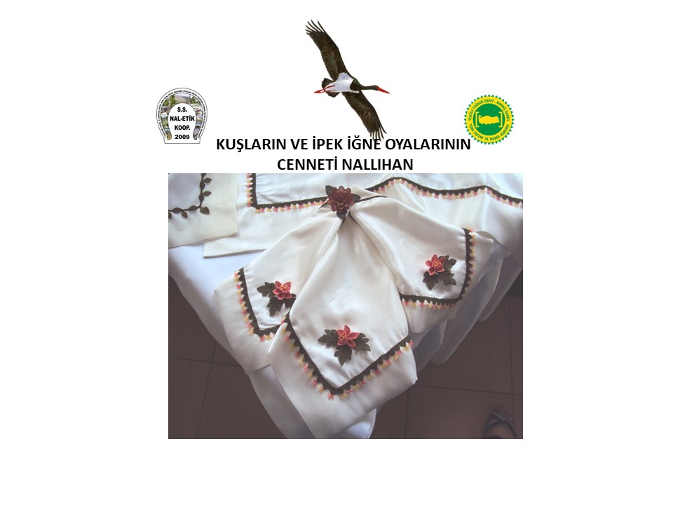 Nallıhan iğne oyası el emeği ürün